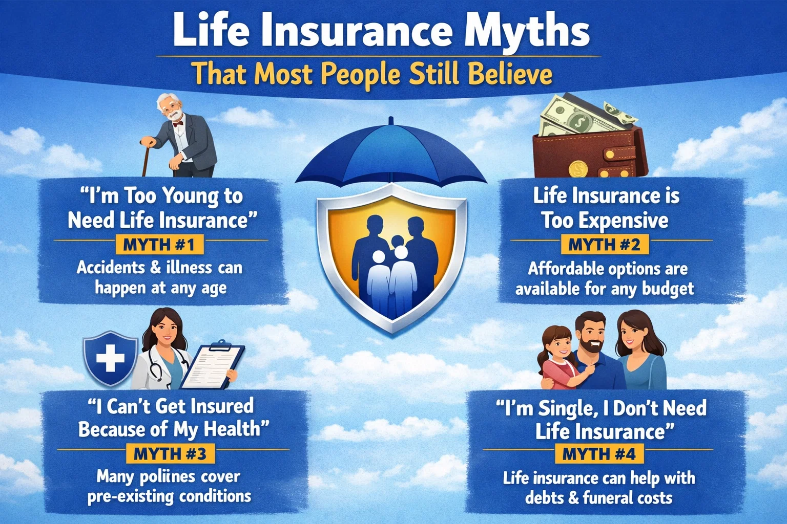 Life Insurance Myths That Most People Still Believe Thumbnail